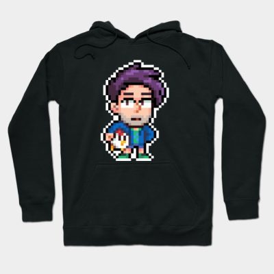 Shane Pixel Stardew Valley Hoodie - Stardew Valley Store