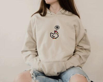 Stardew Valley Pixel Chicken Cute Hoodie - Stardew Valley Store