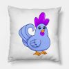 Blue Chicken Throw Pillow Official Stardew Valley Merch