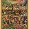 Poster Lembah Stardew Bunga Nordic Tari Pasar Malam Lukisan Kanvas Antik Abstrak Gambar Seni Dinding Dekorasi 5 - Stardew Valley Store