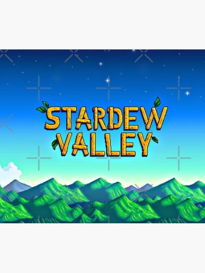 Stardew Valley Title Tapestry Official Stardew Valley Merch