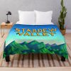 Stardew Valley Title Throw Blanket Official Stardew Valley Merch