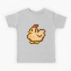 Stardew Valley  Pixel Chicken Kids T Shirt Official Cow Anime Merch