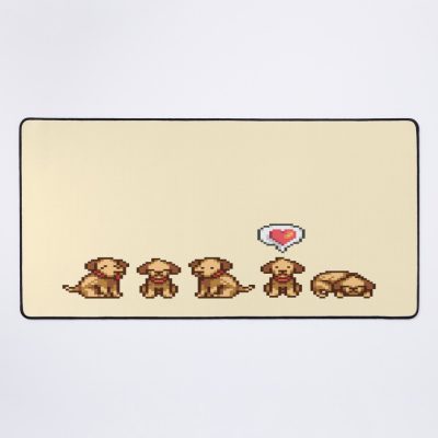 Stardew Valley Fluffy Dog Red Collar Mouse Pad Official Cow Anime Merch