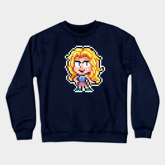 Haley Pixel Crewneck Sweatshirt