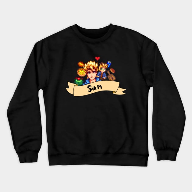 Sam Stardew Valley Crewneck Sweatshirt